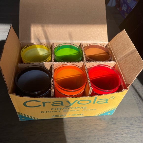 RARE LIMITED EDITION Crayola Crayon glasses, brand new, original box! - Picture 3 of 9